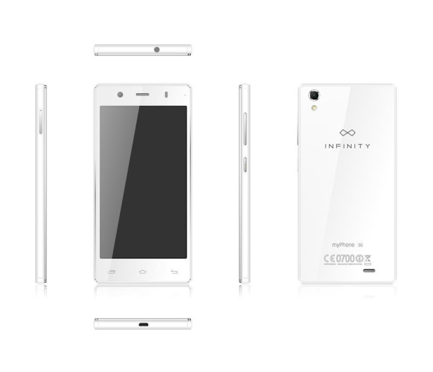 myPhone INFINITY LTE White - 1400459 - zdjęcie 3